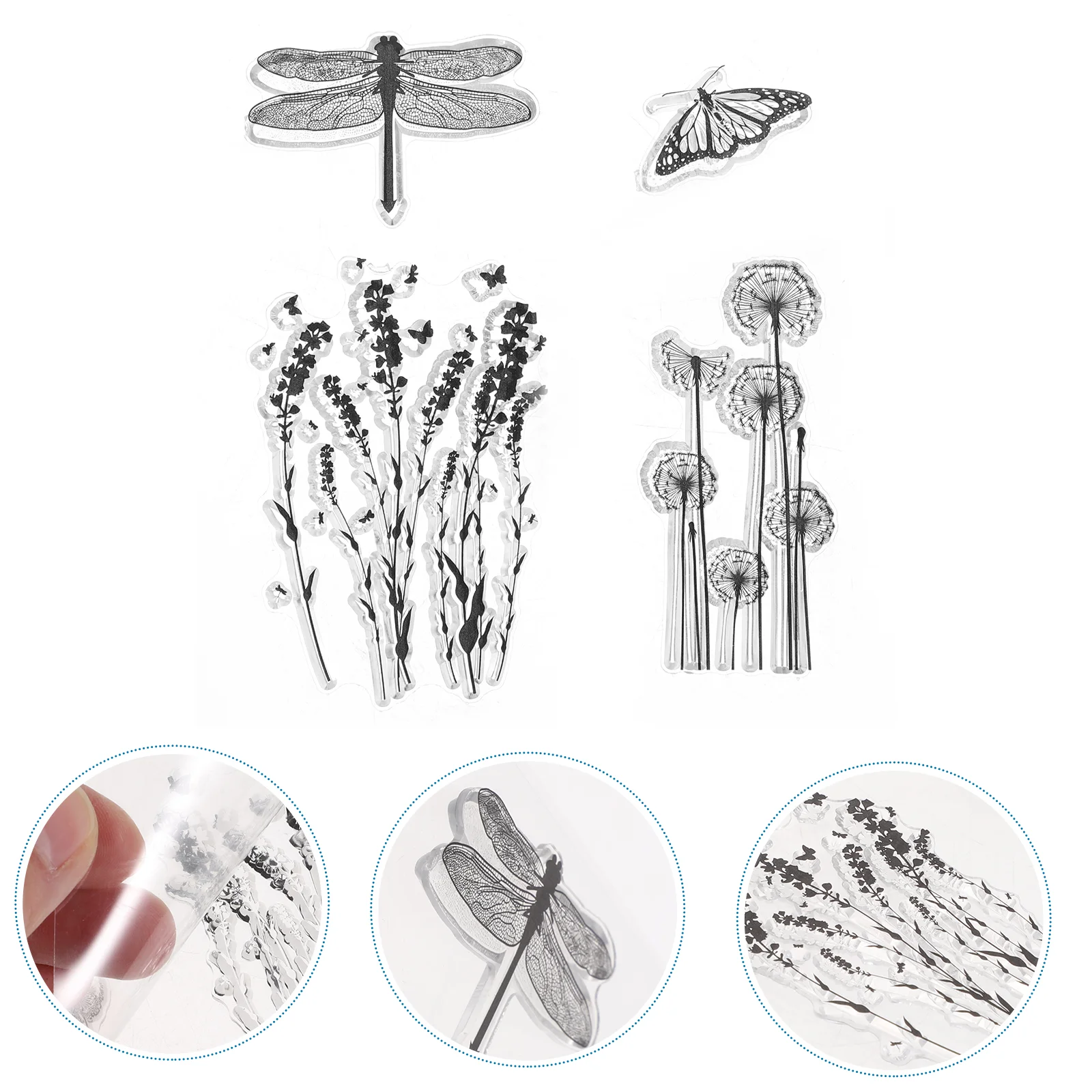 

Stamps Clear Silicone Scrapbooking Seal Making Journaling Stamping Decorative Transparent Stamp Tool Supplies Embellishments