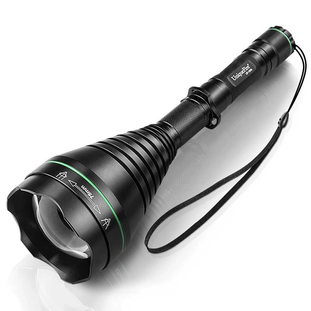 UniqueFire 1508 T75 5W 3 Modes LED Flashlight IR 850nm Long Range Flashlight Adjustable Night Vision Tactical Torch for Hunting
