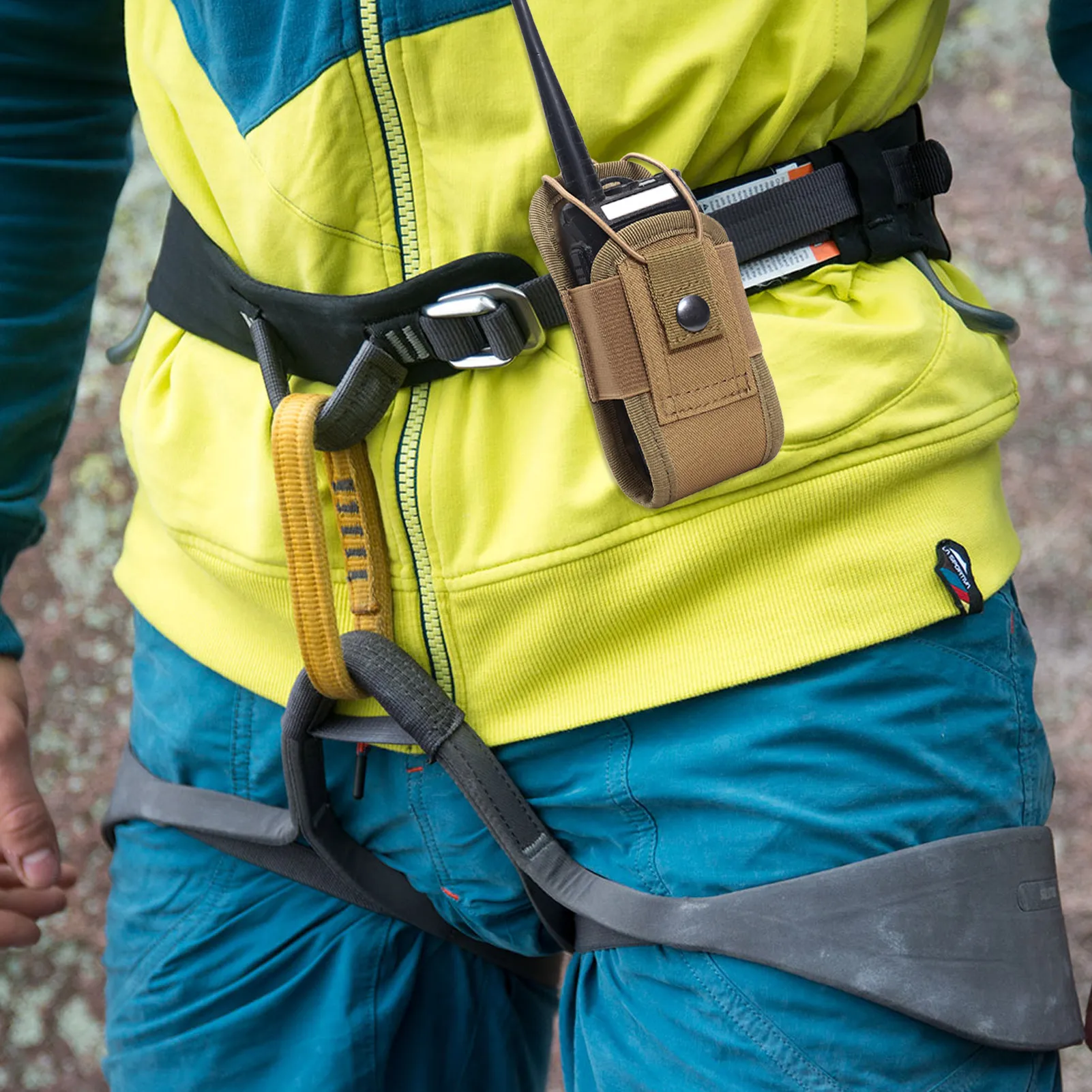 Чехол для двухсторонней рации чехол радио Molle тяжелых радиостанций сумка |