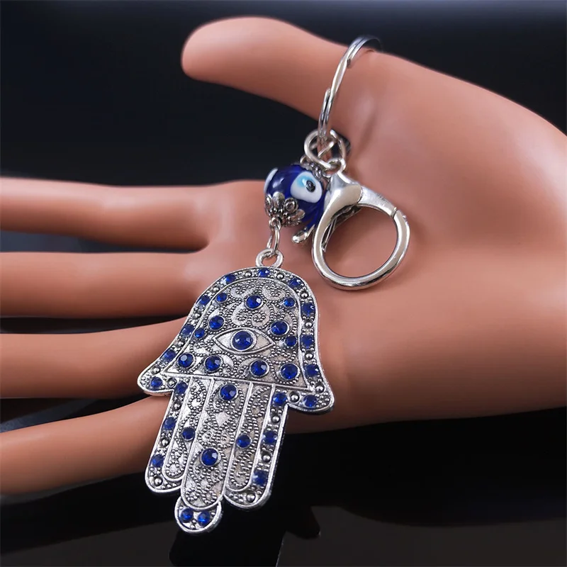 Милые аксессуары для сумок с совами и голубыми глазами женский серебристый