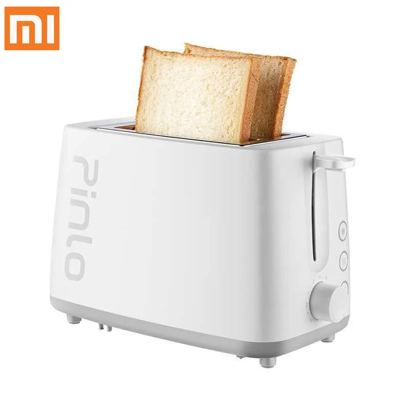 

XIAOMI MIJIA Pinlo Mini Toaster PL-T050W1H toasters oven baking kitchen appliances breakfast bread sand maker fast safety
