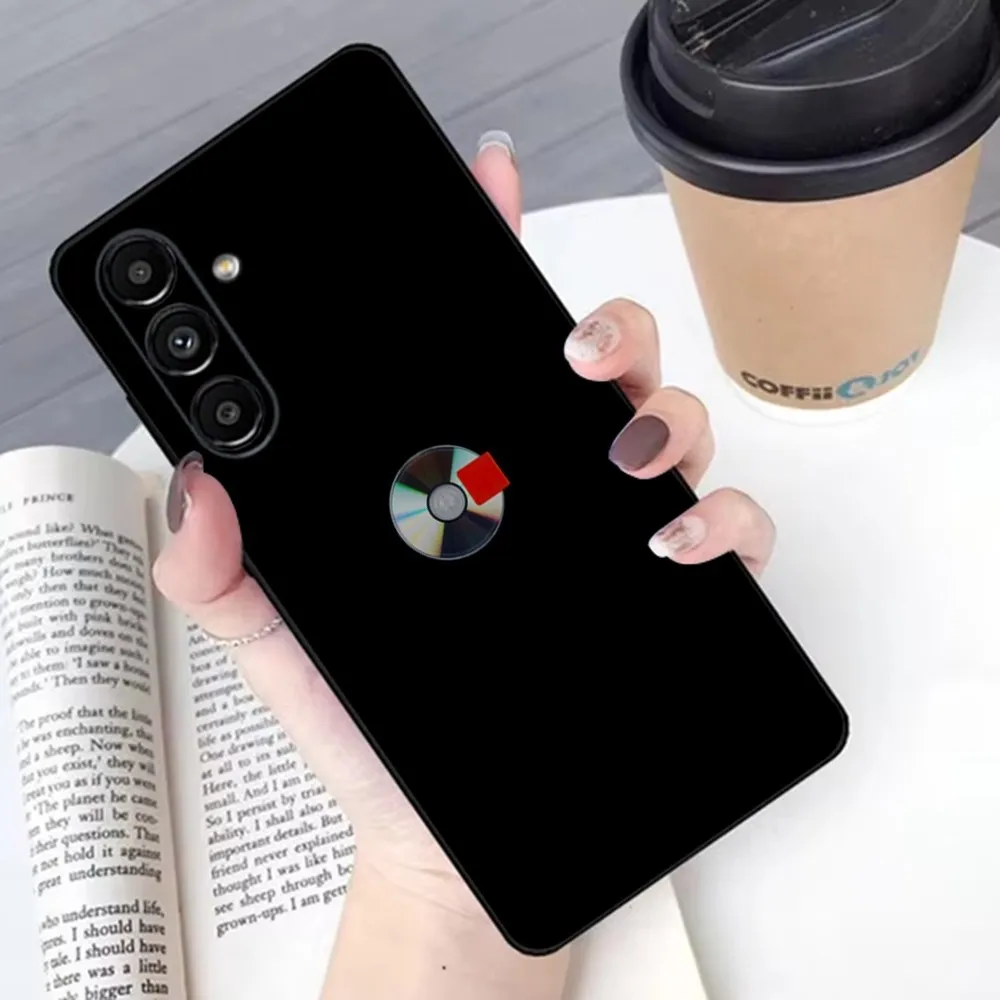 Чехол для телефона K-Kanye W-west music ye Samsung S 25 24 21 22 23 30 20 Ultra Plus Fe Lite Note 10 9 5G черный мягкий