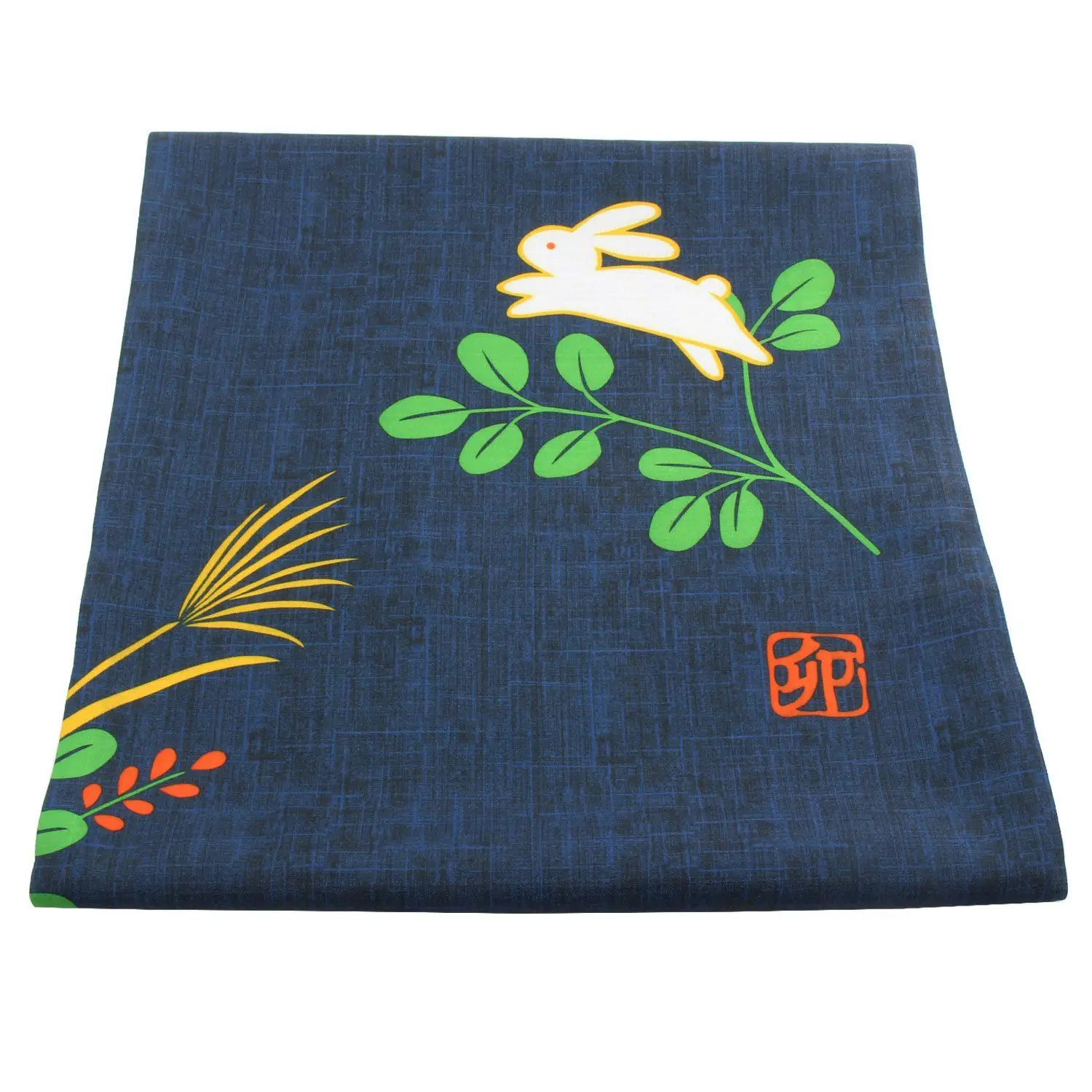 

Japanese Doorway Curtain Noren Rabbit Under Moon For Home Decoration 85X150cm