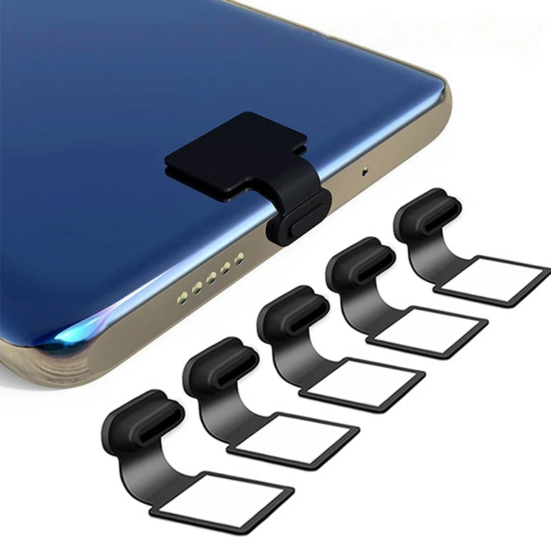 

Phone Dust Plug Type-C/Mirco/Lightning Charging Port One Piece Silicon Plug Protector Dustproof Cover