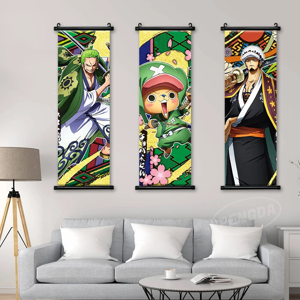 Картина на стену камадо танджиро рассекающий демонов |