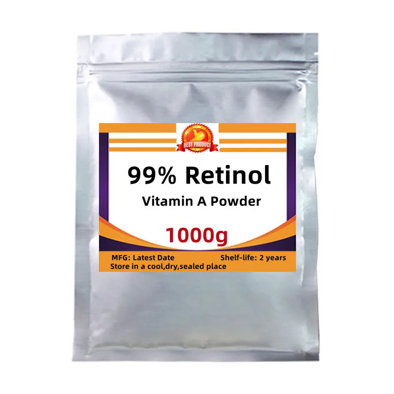 

Чистый порошок ретинола 50-1000 г/витамин А, бесплатная доставка