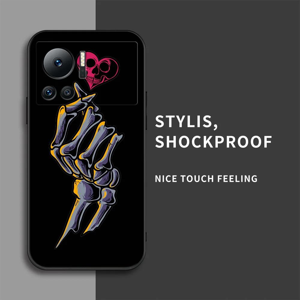 Фонарь для infinix note 12VIP X672 силиконовый чехол телефона фонарь интересный дизайн