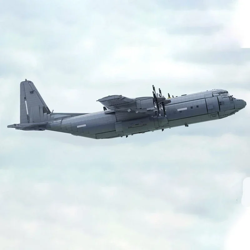 Фото 5411 шт. MOC Lockheed C Super Hercules Creator Experted модель строительные блоки Рождественский подарок DIY идея развивающие игрушки кирпич для детей №2