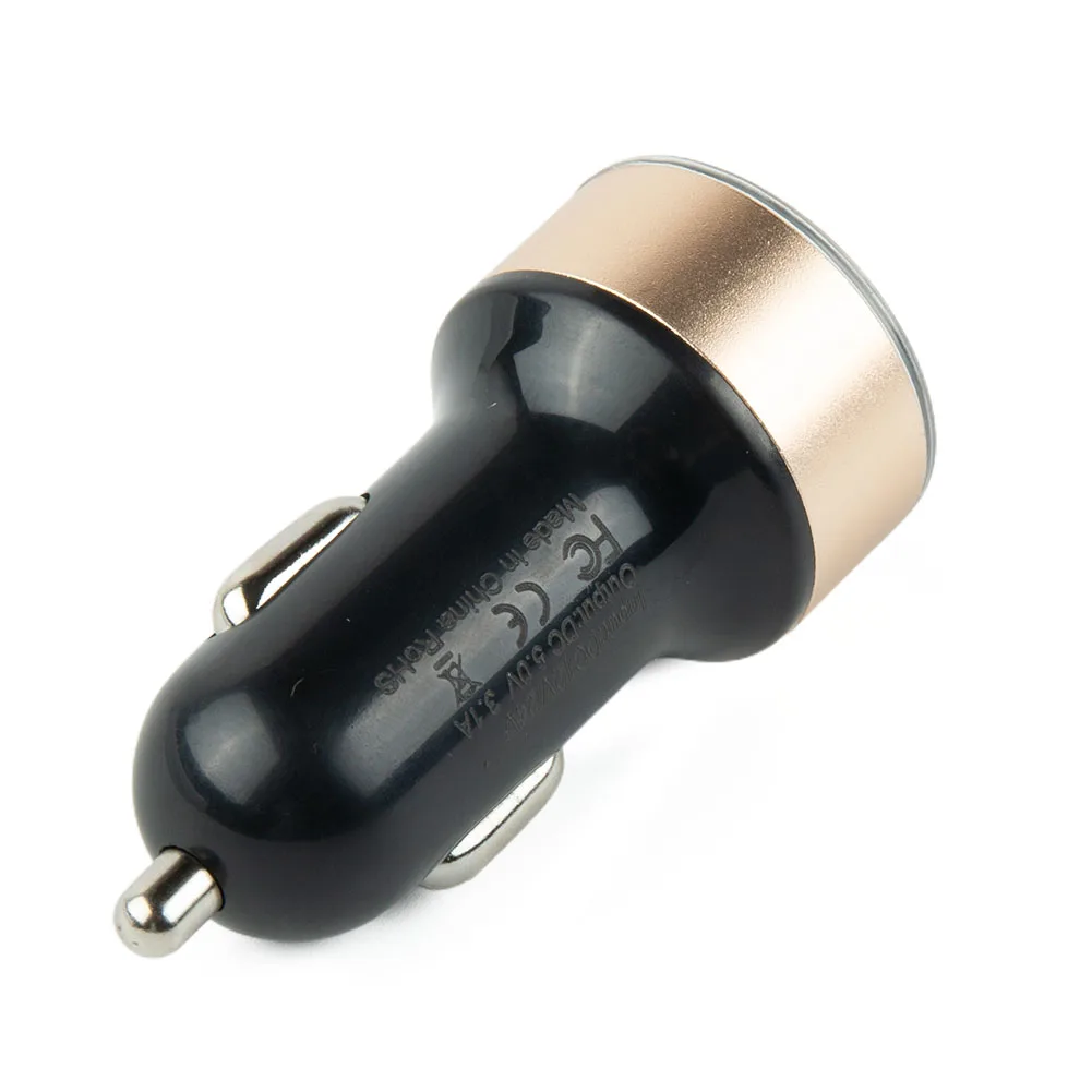 

Универсальное автомобильное зарядное устройство с двумя USB-портами для всех автомобилей