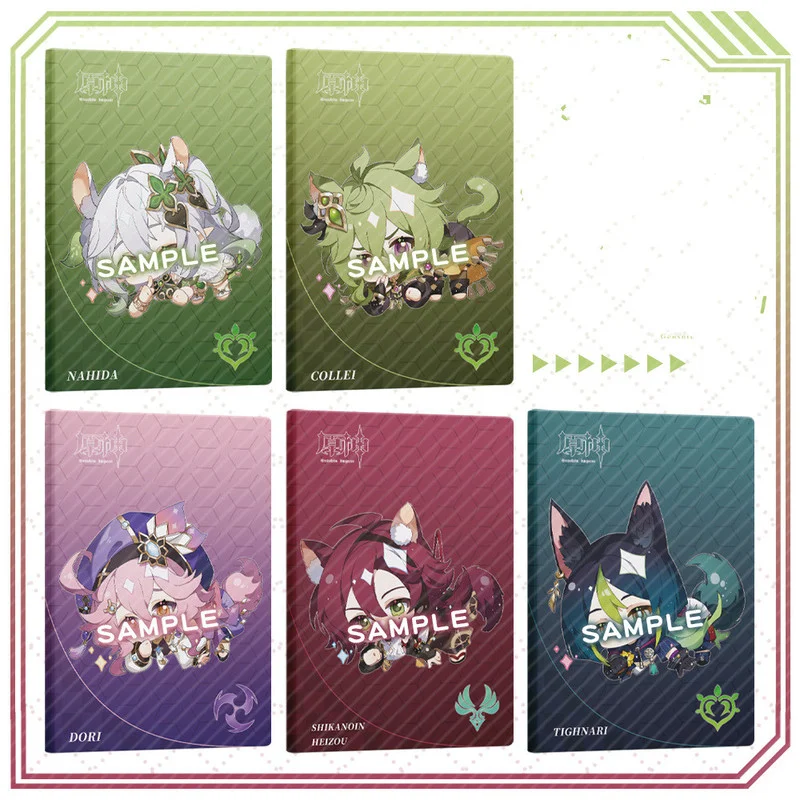 

Genshin Impact Notebook Anime Tighnari Notebooks Cartoon Peripherals Stationery Student Stationary School Practise Sketchbook