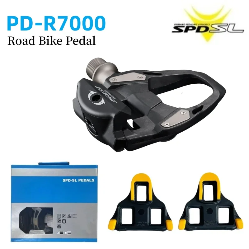

SPD-SL 105 PD R7000 Road Bike Pedals Carbon Self-Locking Pedals SPD Pedals With SM-SH11 Cleat 105 Pedals Carbon R7000 pedal