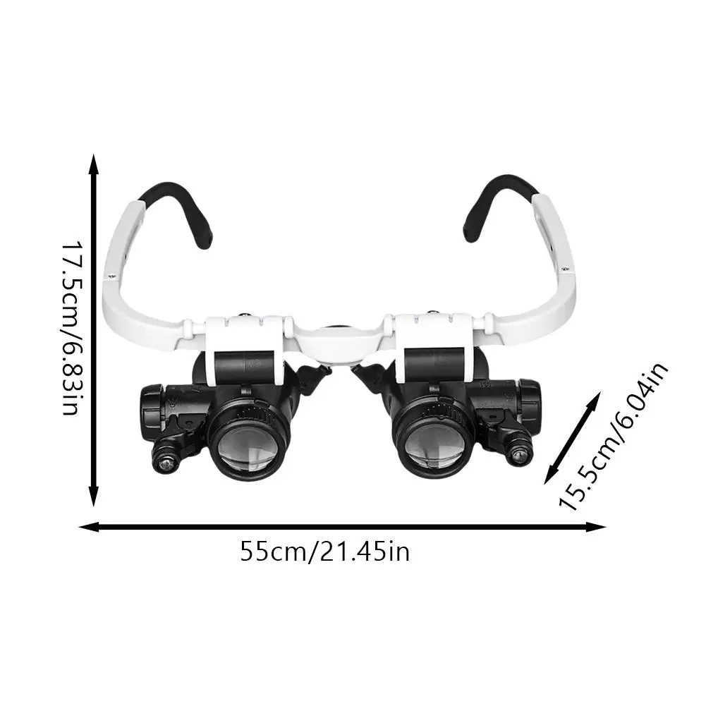 Бинокулярная Лупа 8X 15X 23X для стоматологии телескопическая очки лупа