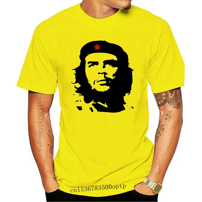 

Kaus Hitam Che Guevara Atasan Kuba Revolusi Politik Retro Siluet Ikon