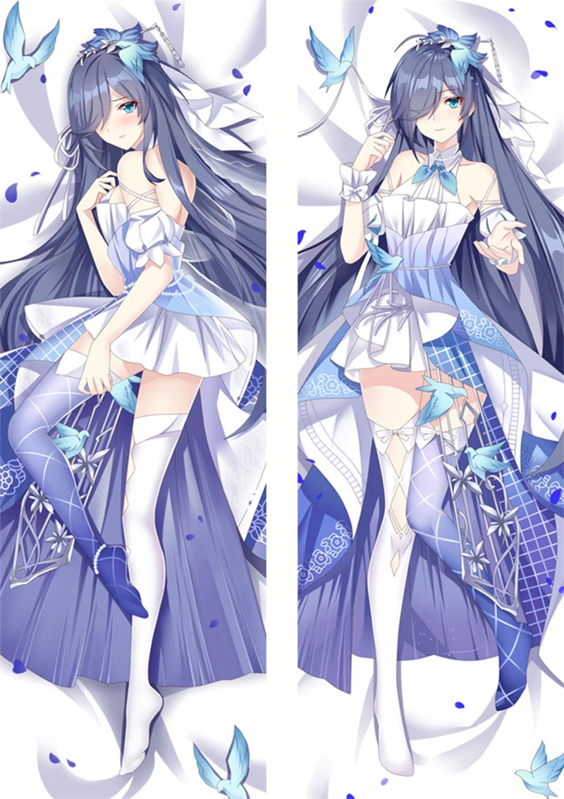 

Наволочка для подушки Honkai Impact 3 Fuhua Dakimakura, обнимающая подушка для всего тела, декоративное украшение для дома