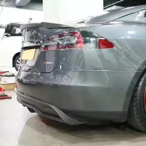 Индивидуальные глянцевые автозапчасти из углеродного волокна для Tesla Model S