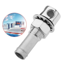 16mm boat fuel vent straight type stainless steel durable marine hardware gas tank for high speed rail bus cabin ventilation