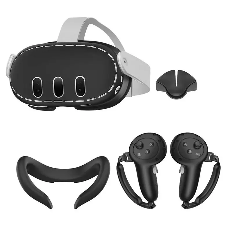 

VR Controller Grip Cover VR Face Pad Grip Cover Protector Non-Slip Case For Controller Shell Set Of 4 Protective Cover