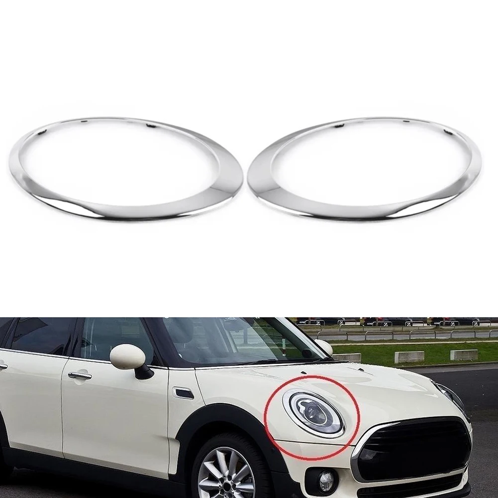 

Для Mini Cooper Clubman 2014-2018 хромированное левое и правое переходное кольцо для фары