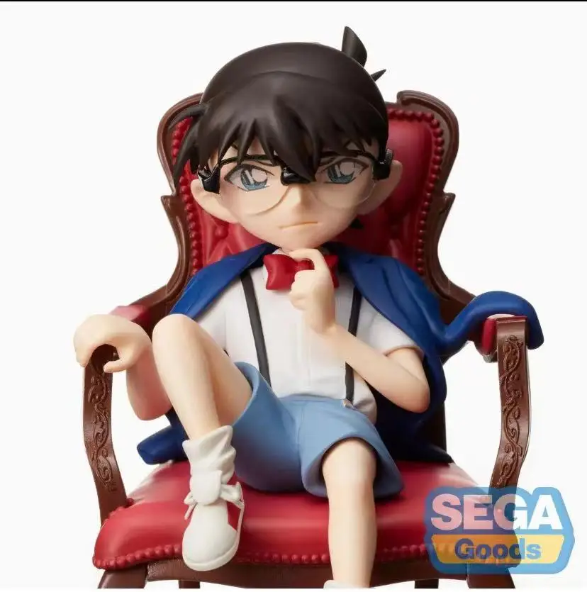 

Original Authentic Model Sega Detective Conan Sitting Position Chair Anime Action Figures Model Toys Figure Toy Gift Collection