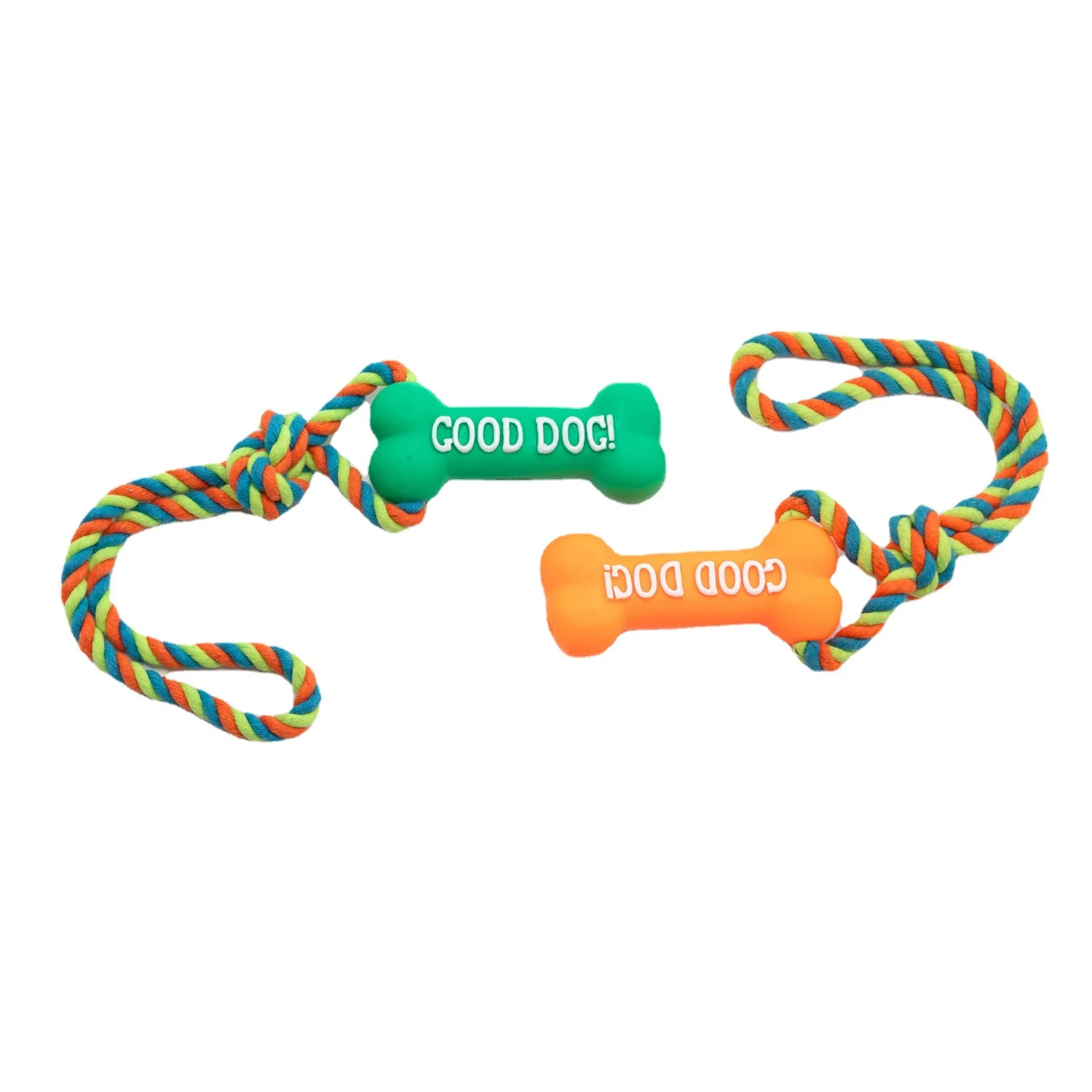 

Новая игрушка в виде кости для собак, хлопковая конопляная веревка, устойчивая к укусам, клей для костей собак, игрушка для домашних животны...