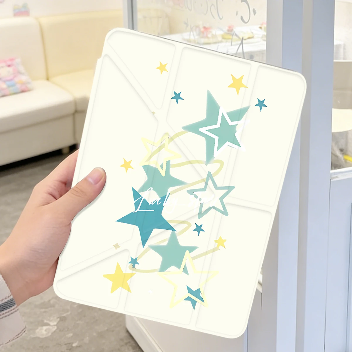 Фото Чехол-книжка Y Fold для планшетов Samsung S7 11, Samsung S9, S10 Plus 12.4, Huawei 11 2021-2023, iPad 4/5-го поколения 10.9, iPad 11-го поколения 2025, iPad 10.2 7/8/9-го поколения №3