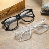 fashional large plastic frame glasses man and woman optical eyewears anti blue light full rim spectacles