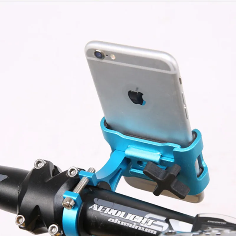 Металлический держатель для телефона на велосипед и мотоцикл подставка iPhone Xiaomi