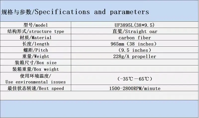 Eaglepower UF3895 38 дюймовый пропеллер комплект зажимов для Дронов аксессуары сделай сам