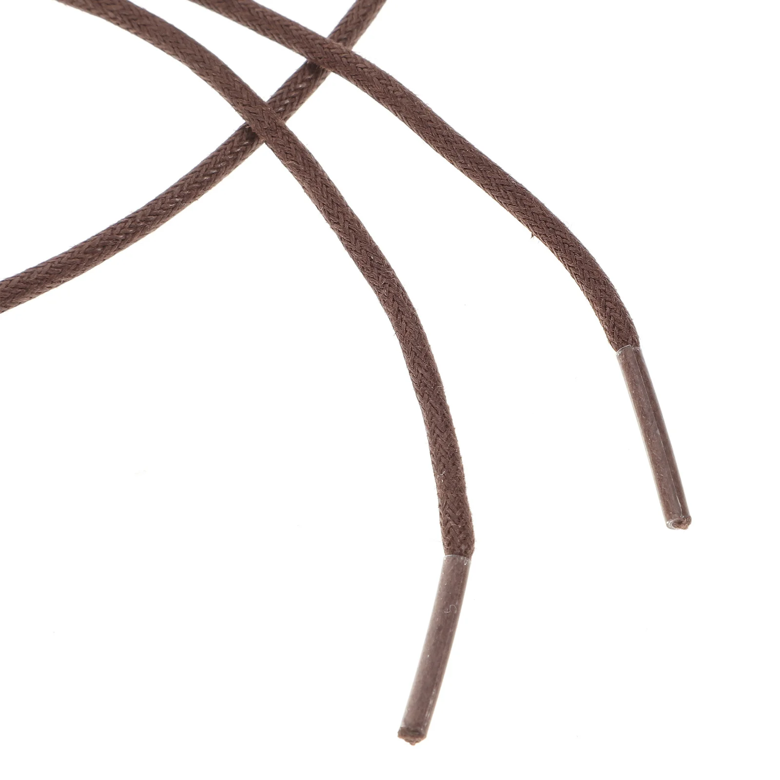 Business Shoe Laces Dress Black Womens Shoes Reinforced Boot Brown Waxed Cotton Shoelaces Boots Work Replacement