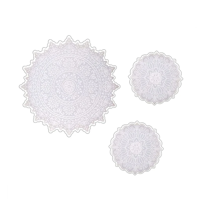 

3 шт., силиконовые формы для подставки, для эпоксидной смолы