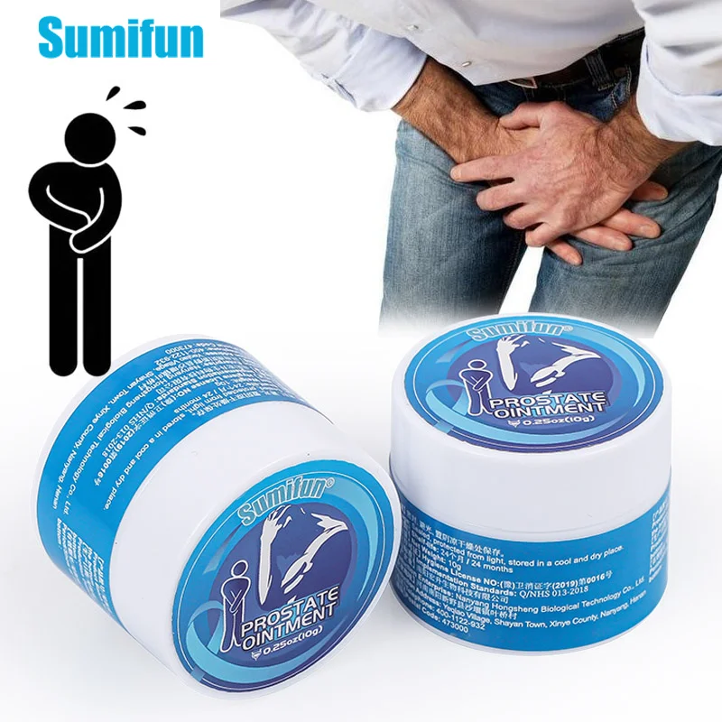 

10g Sumifun Prostatic Ointment Prostatitis Prostate Treatment Cream Medical Urological Urology Plaster Man Kidney Health Care