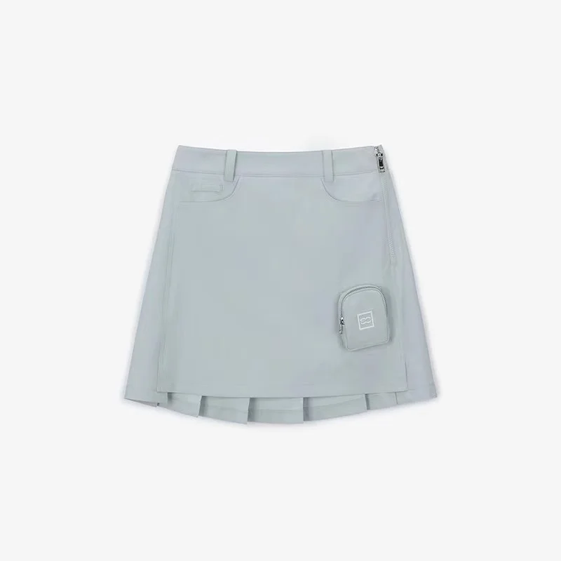 SC Golf Women's Wear 2023 Summer New Korea Golf Ball Bag Shorts  Skirt Sport Outfit Leisure Fashion High Quality Pleated Skirt