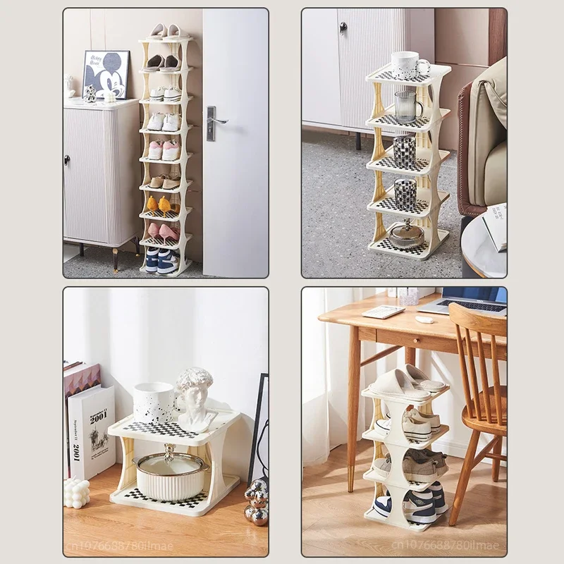 Полка для обуви домашний дверной проем многослойный шов офисный общежитие шкаф