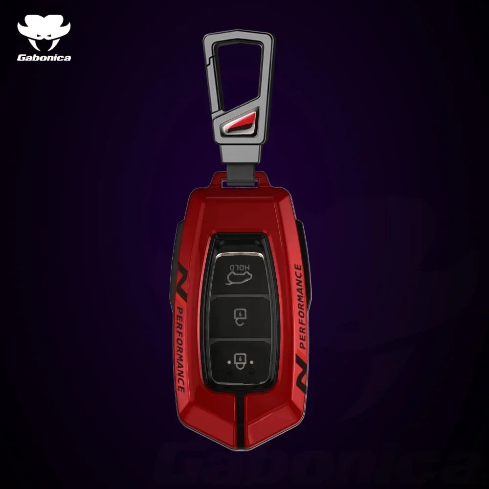 

Чехол для ключа автомобиля из углеродного волокна для Hyundai N Elantra Kona Santa Fe GDi Veloster Creta Azera Eon Kauai i10 i20 i30 Fastback i40 ix35