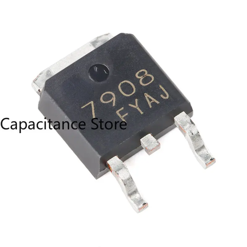 

10PCS Original Genuine CJ7908 TO-252-2 8V 1.5A Three-terminal Negative Voltage Regulator Chip