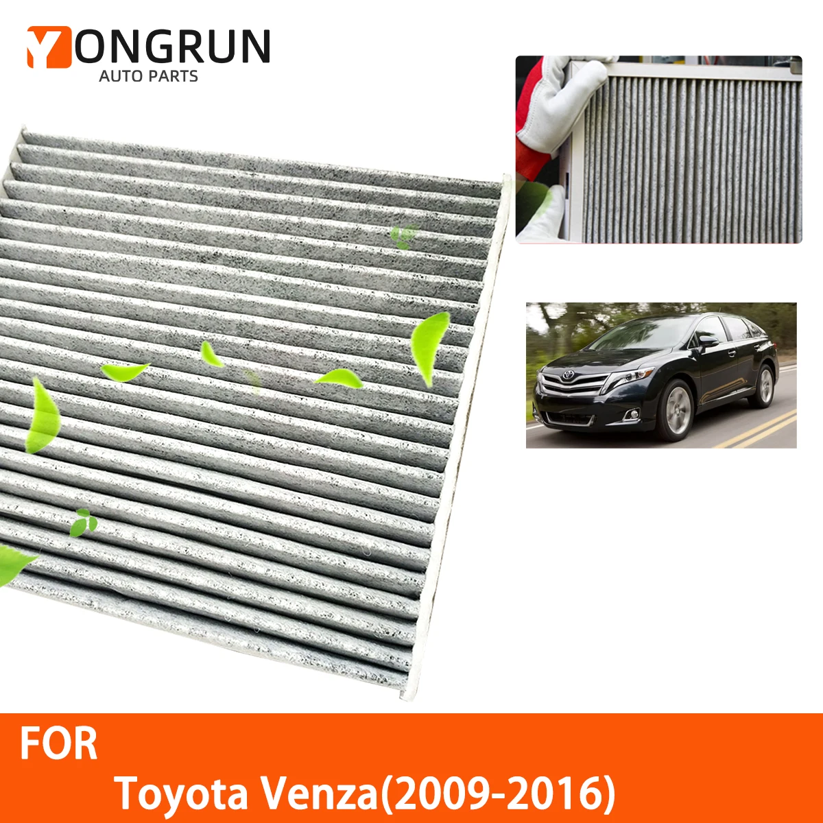 Аксессуары для Toyota Venza 2009-2016 автофильтры из углеродного волокна 87139-02020 87139-02090