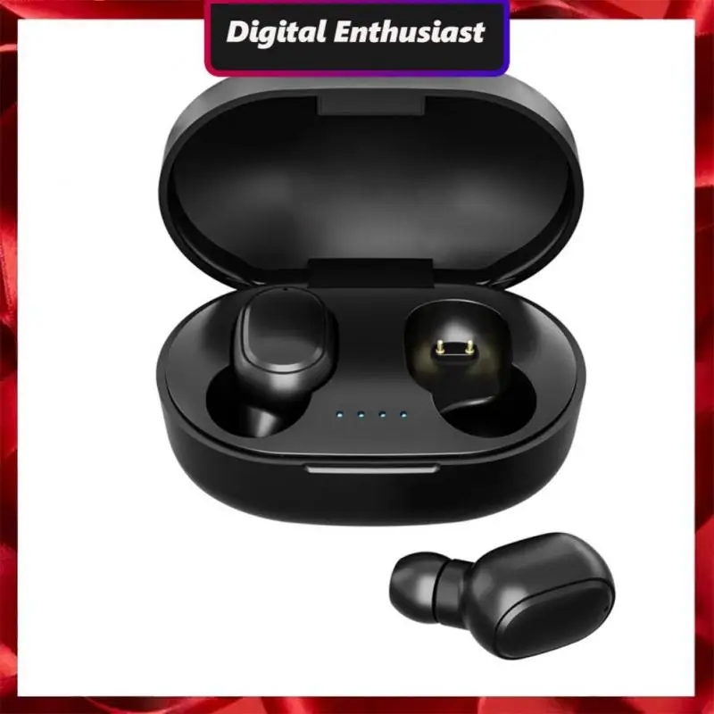 

With Charging Box Gaming Headset Tws Mini Wireless Headphone Hifi Sound Intelligent Noise Cancellation Sport Earbuds