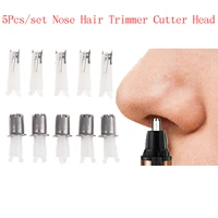 5 piece nose barber nose trimmer replacement head 3 in 1 electric razor nose hair cutter head