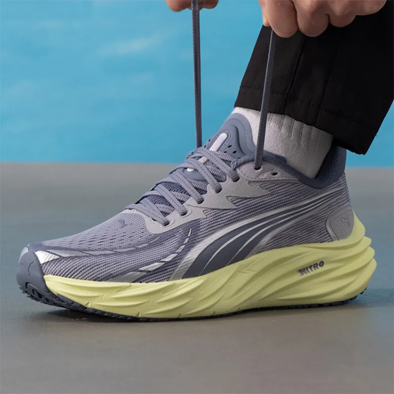 Фото Мужские кроссовки Puma - Velocity NITRO 4 - Быстрые, амортизирующие, дышащие и удобные мужские спортивные кроссовки для бега311140-19 №2