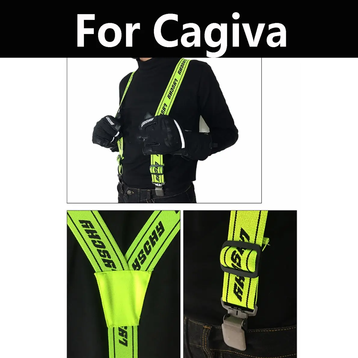 

High elastic suspender racing pants suspender For Cagiva RX 250 Enduro SXT200 Ala Rossa Tamanaco 125 V X WMX500