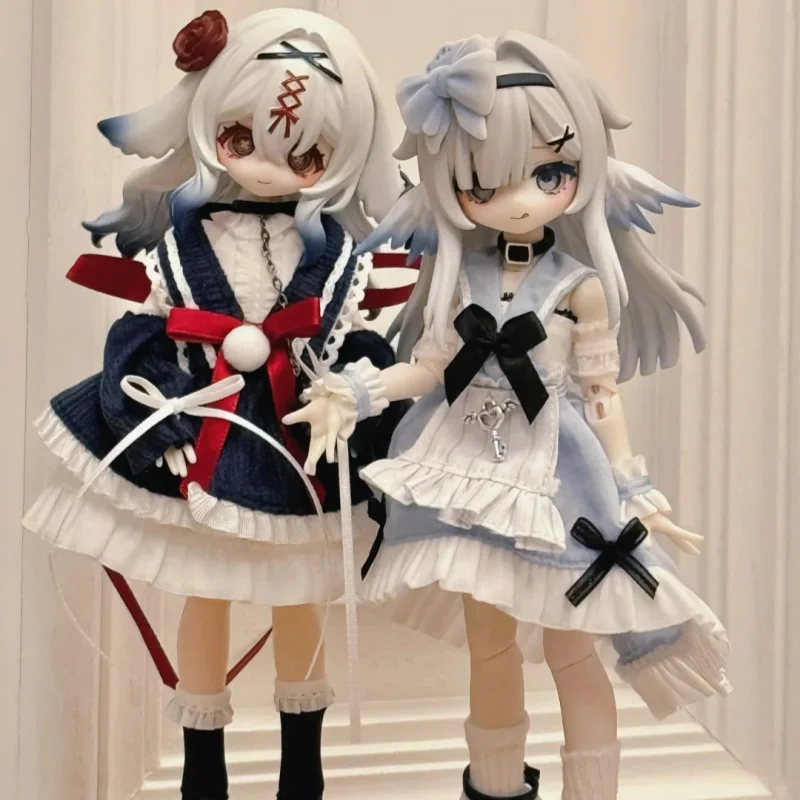 Фото Оригинальная фигурка Meki Oblivion Testamentaria 1/8 BJD в слепой упаковке, подвижная, коллекционная модель, украшение для рабочего стола, игрушка. №3