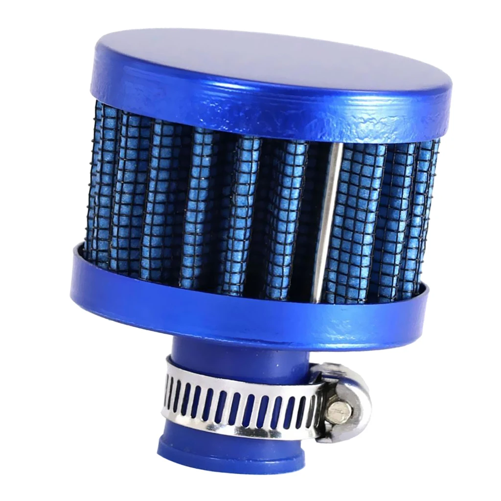 

High Flow Universal Mini Cold Air Intake Filter 12mm Round Tapered