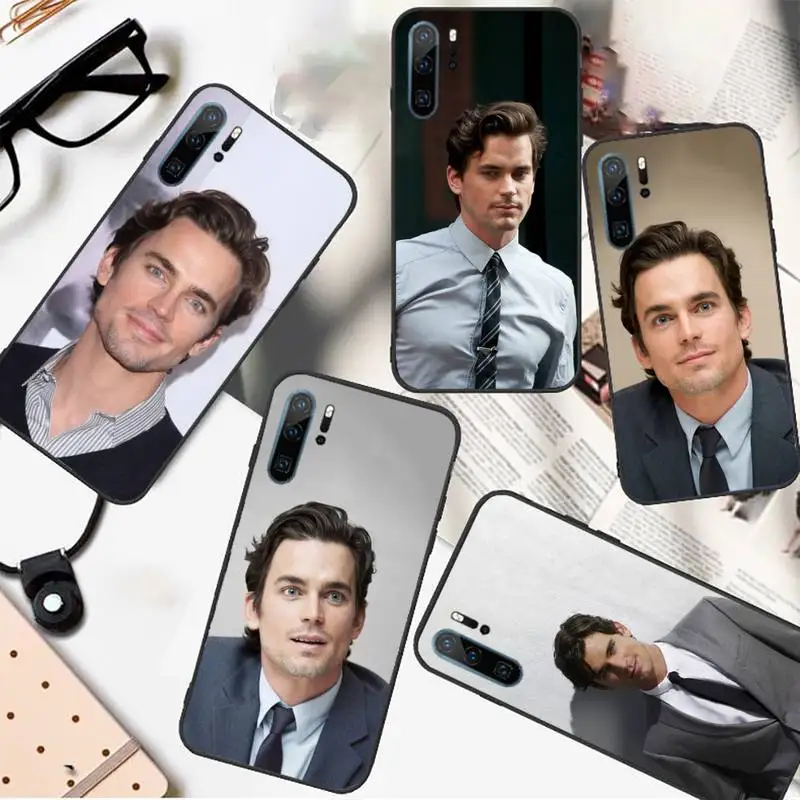 

Matt Bomer American actor Phone Case For Huawei honor Mate 10 20 30 40 i 9 8 pro x Lite P smart 2019 Y5 2018 nova 5t