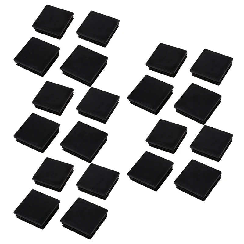 

Plastic Square Tubing Tube Insert Blanking End Caps 50Mm 2 Inch 20 Pcs