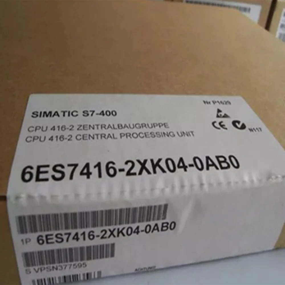 

Brand New For Siemens 6ES7 416-2XK04-0AB0 Control Module 6ES7416-2XK04-0AB0 in Box Sealed