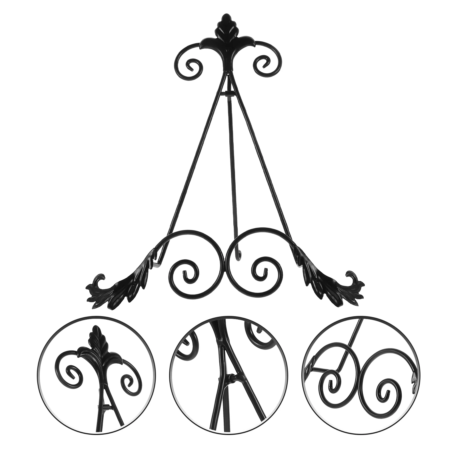 

Multipurpose Iron Display Rack Creative Dinner Plate Display Stand Plate Displaying Stand