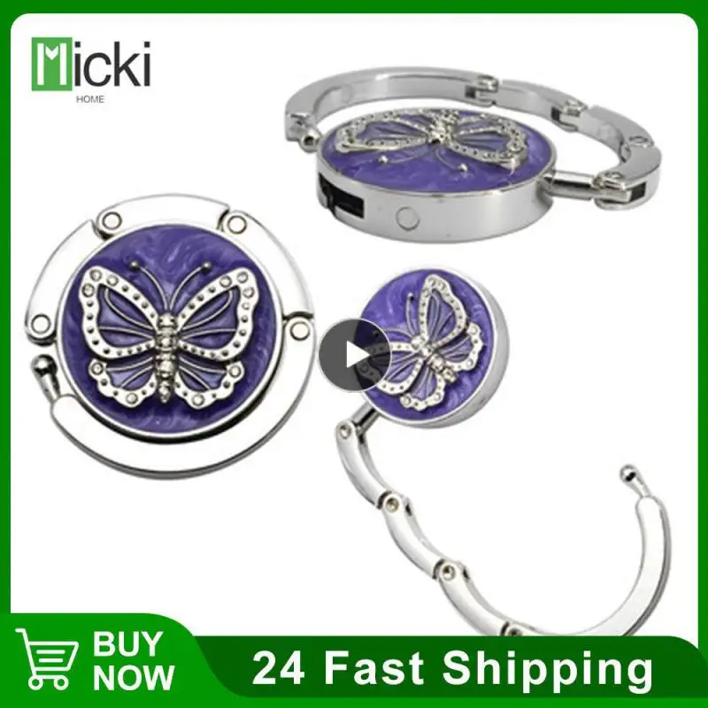 

Exquisite Bag Hook Easy To Use Creative Butterfly Painting Hook A Variety Of Styles Decorative Bag Hook Decorative Hook