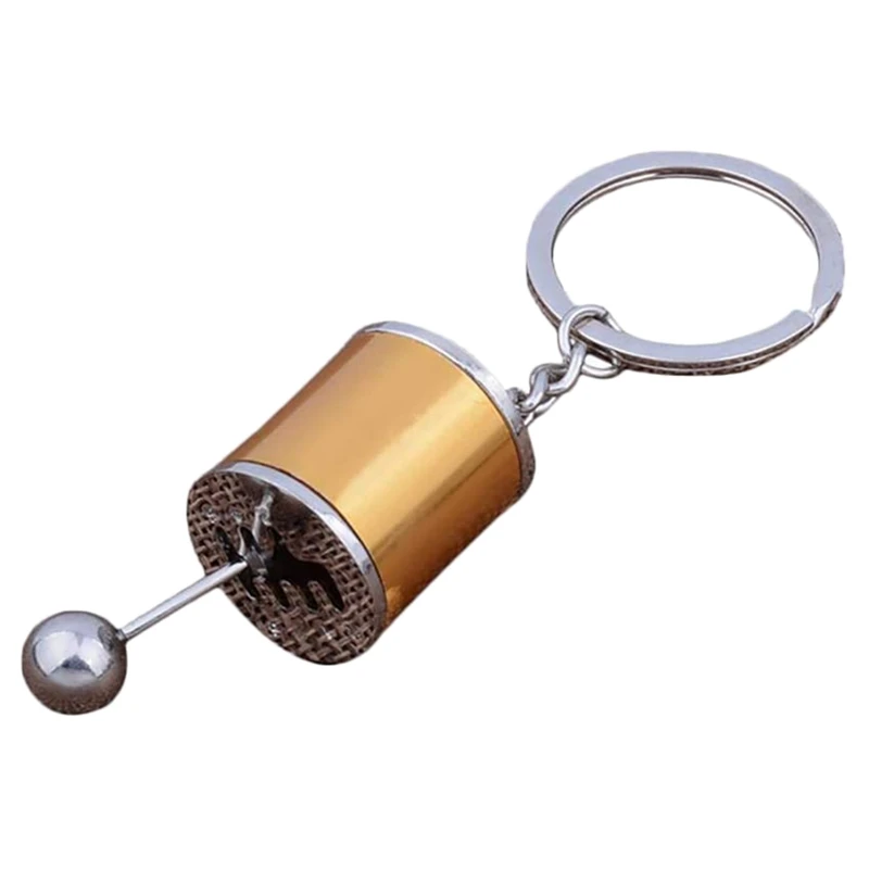 

Creative Auto Parts Model 6-Speed Gearbox Transmission Keychain Keyring Ring