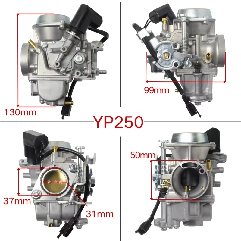 YP250 для Yamaha Majesty 250 Linhai 250 YP 250 250cc Vergaser Linhai 260cc Marquis Te-250cc скутер ATV карбюратор для мотоцикла