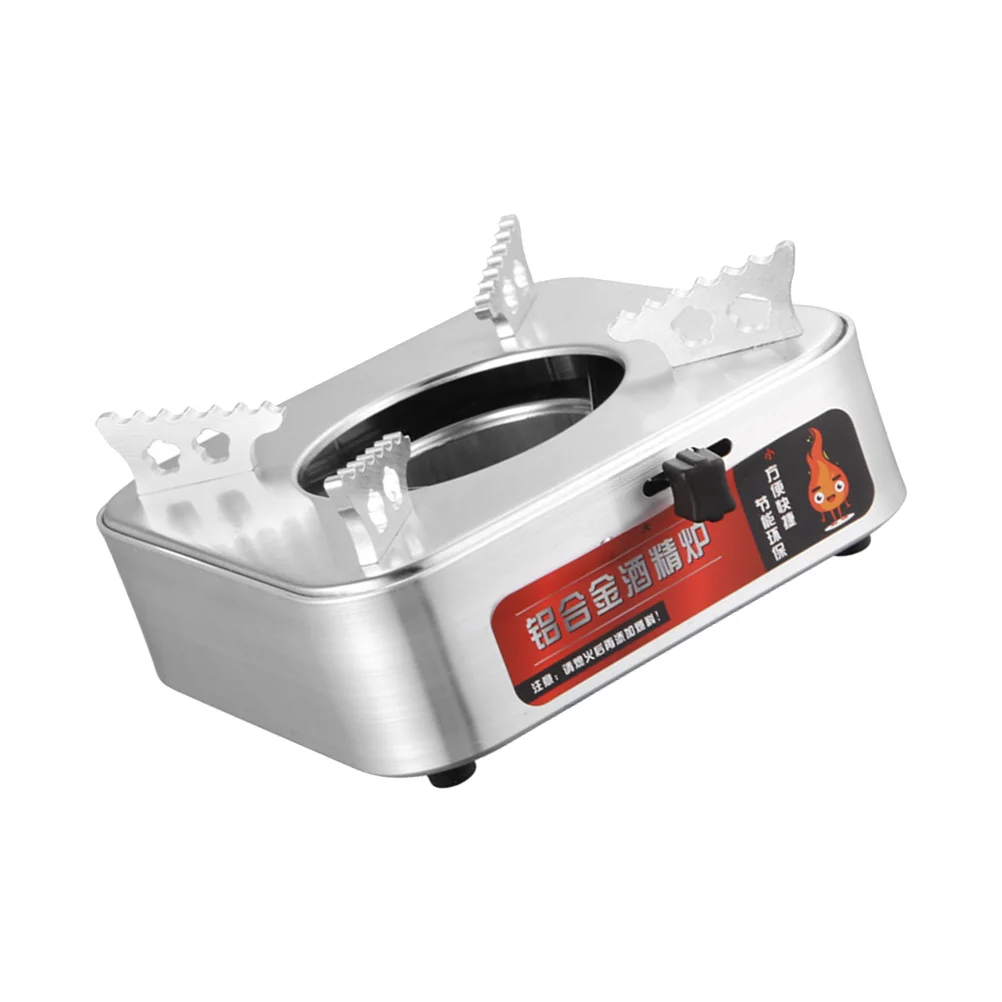 

Stove Outdoor Fuel Pot Chafing Cooking Holder Cans Camping Portable Burner Gas Bbq Alloy Aluminum Cooker Outside Butane Chafers